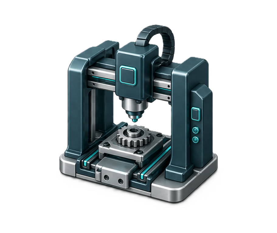Maschinen- und Anlagenbau Symbolisches Bild für technische Projektlagen im Maschinen- und Anlagenbau.